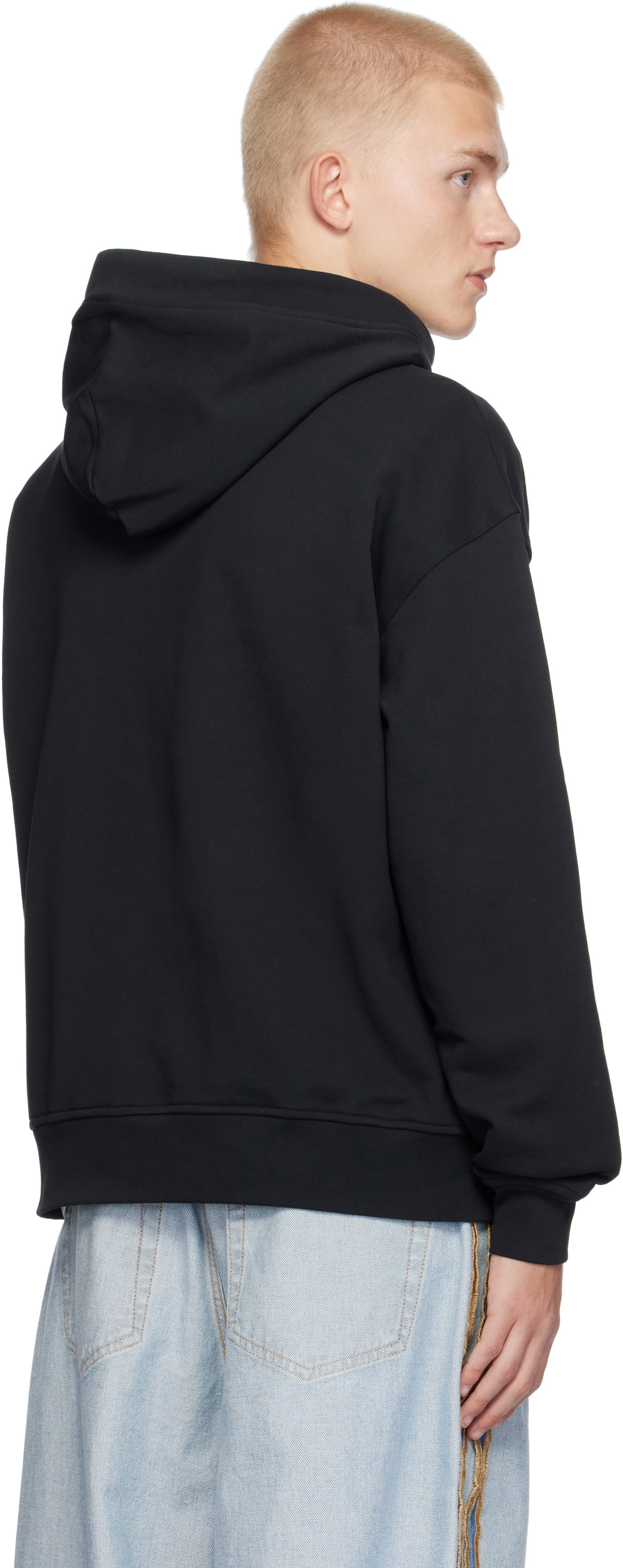 Vivienne Westwood Navy Sunken Orb Zip Hoodie Vivienne Westwood