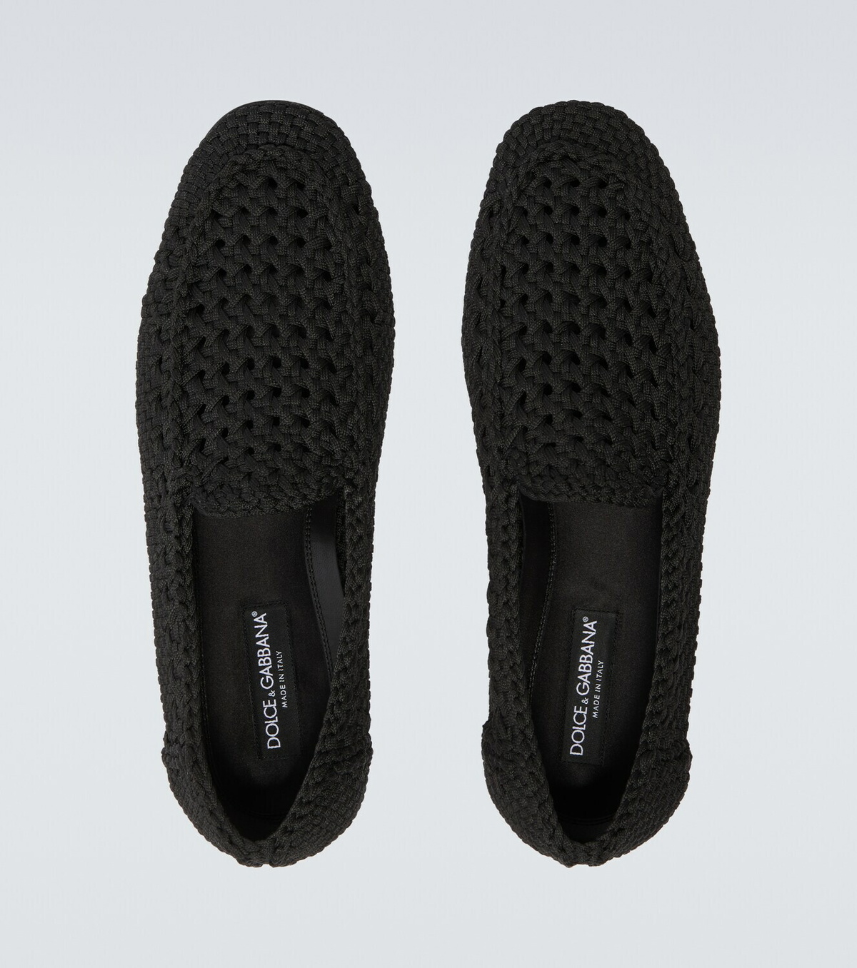 Dolce&Gabbana Woven loafers