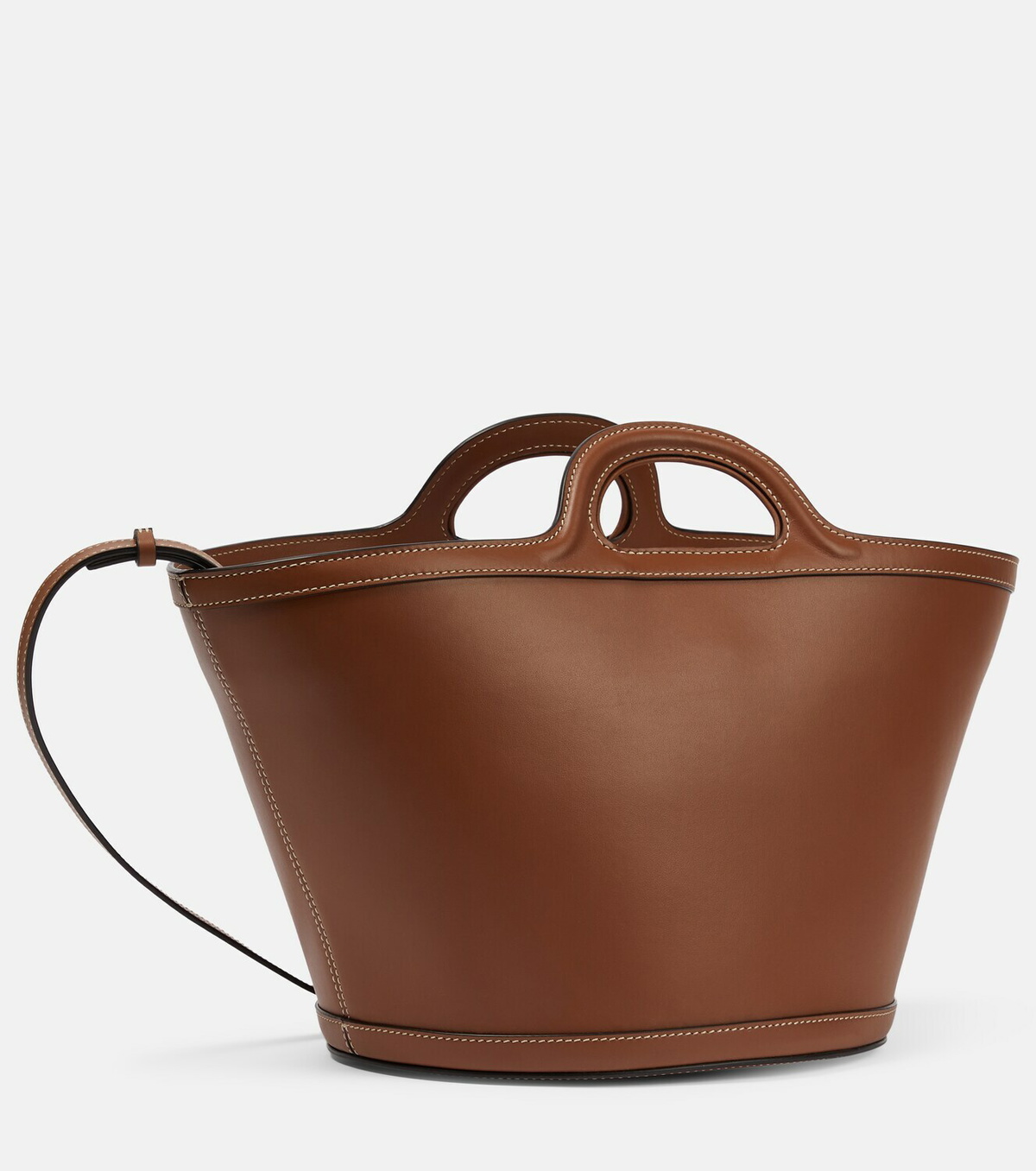 Marni - Tropicalia Small leather tote bag Marni