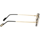 Cartier Gold 'Classic C de Cartier' Sunglasses