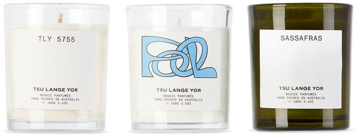 Photo: Tsu Lange Yor Aromatic Candle Art Set, 3 x 100 g