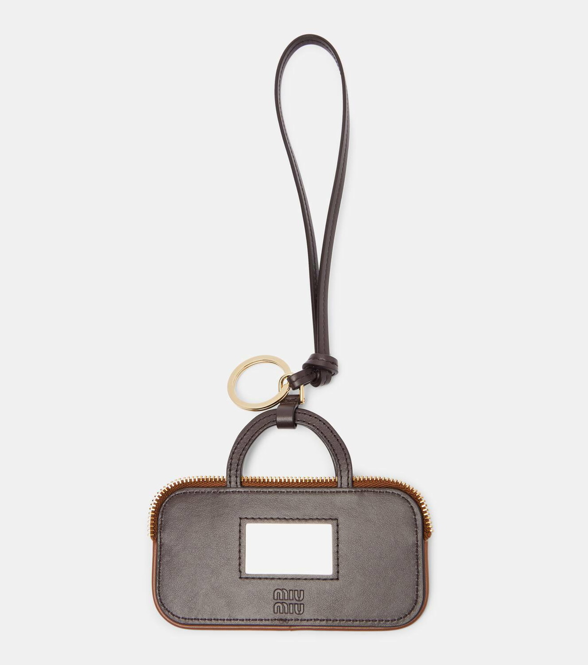 Miu Miu Arcadie leather bag charm Miu Miu