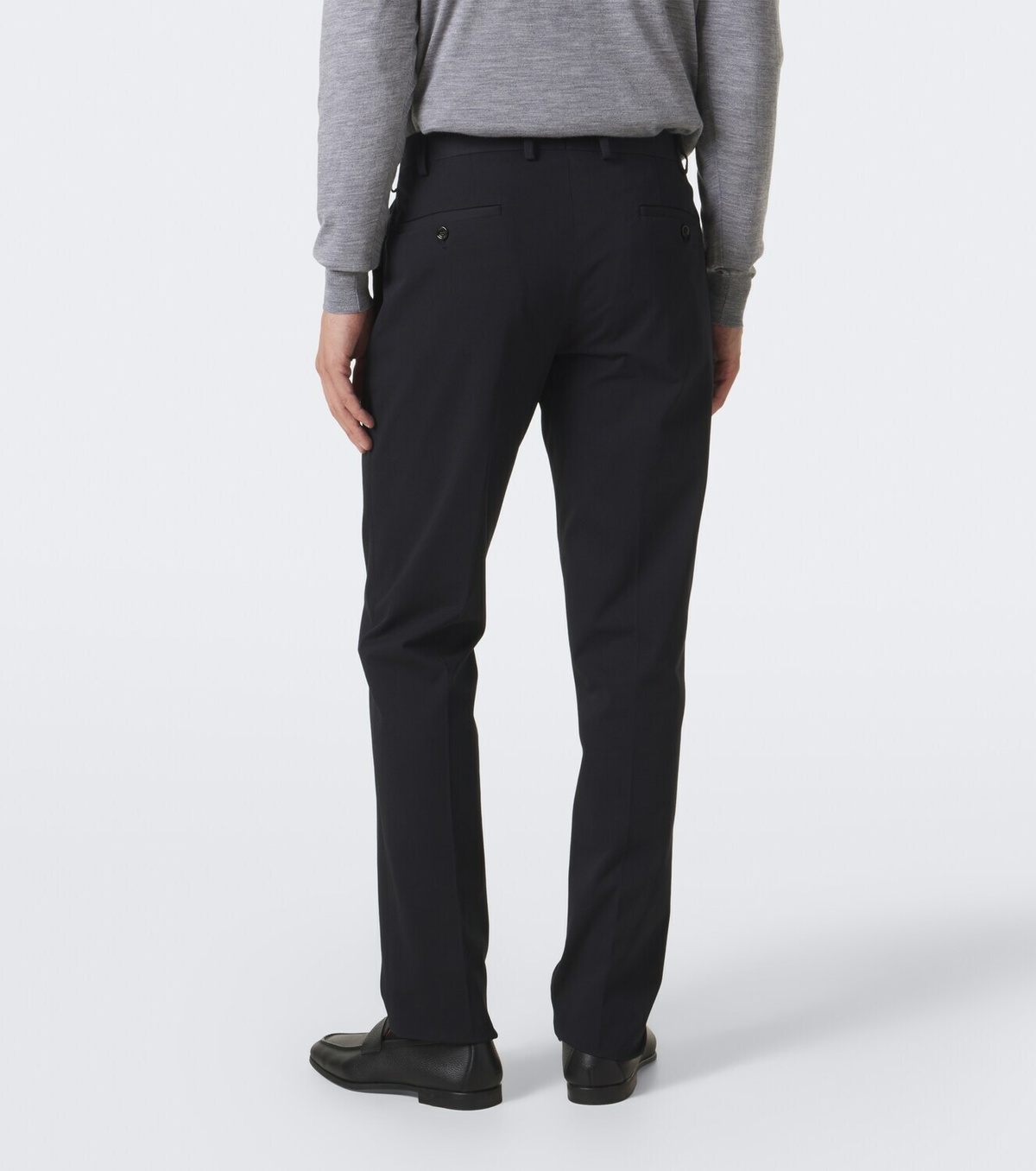 Lardini Cotton-blend slim pants