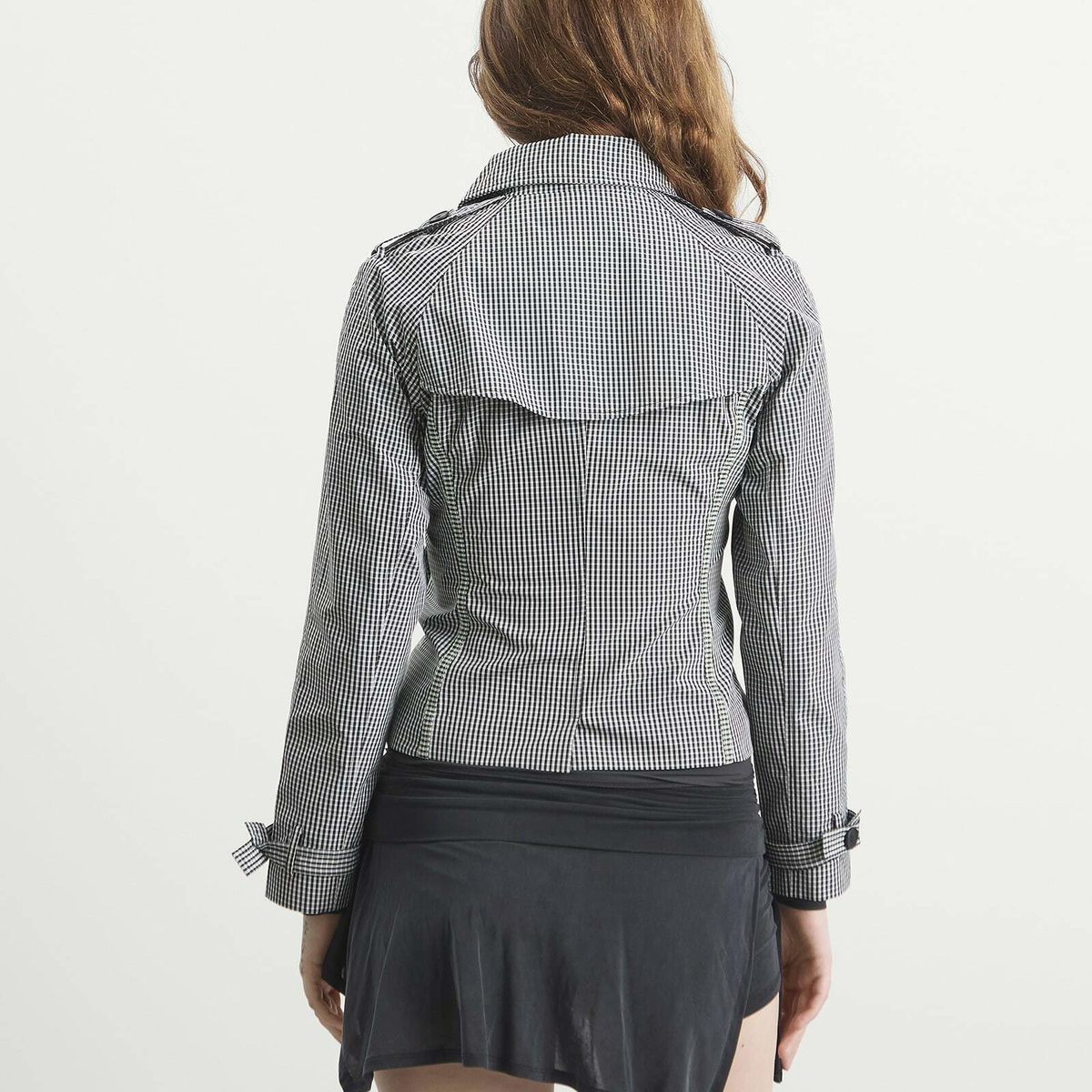 Peachy Den Women's Henri Jacket in Checkers