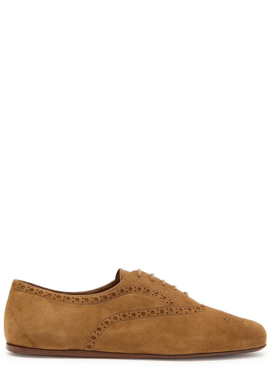 Church's Rebecca Suede Derby Shoes Brown
