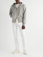 TOM FORD - Garment-Dyed Cotton-Jersey Sweatshirt - Gray