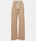 'S Max Mara Bali cotton-blend jersey wide-leg sweatpants