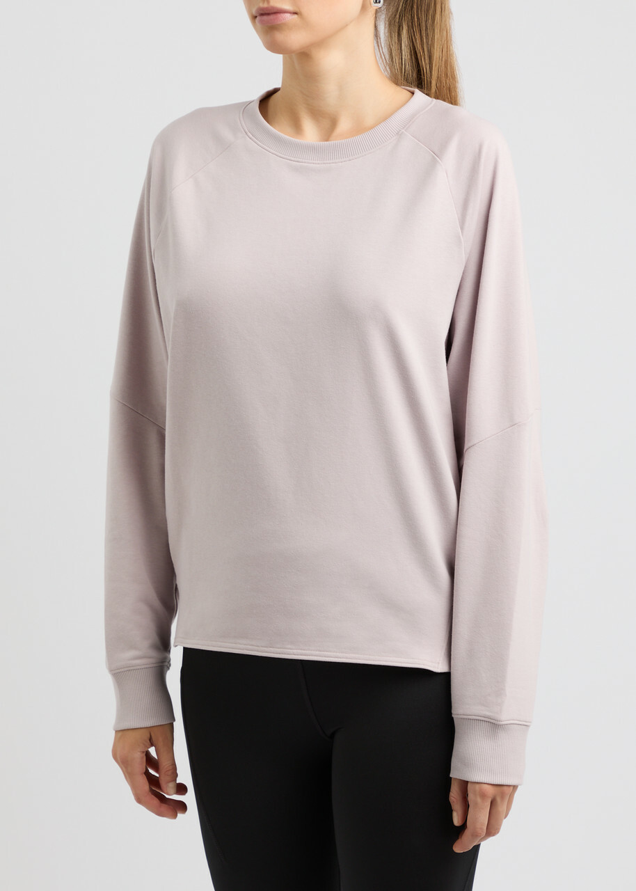 ON Movement Stretch-jersey Sweatshirt Grey