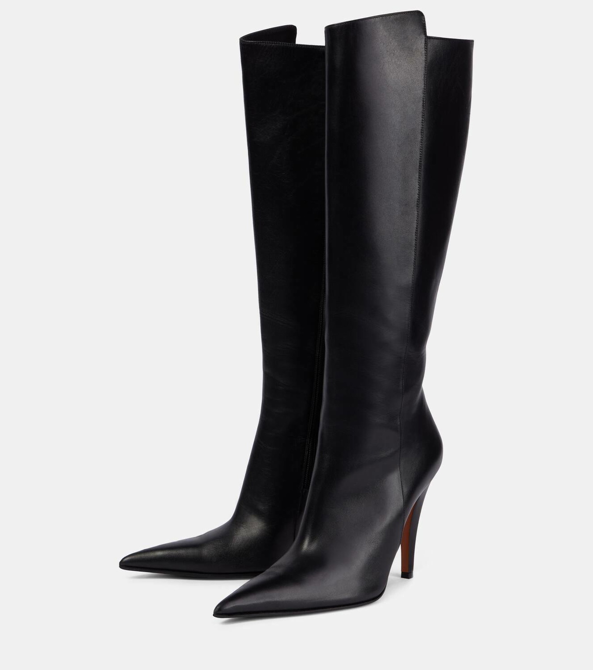 Alexander McQueen Leather knee-high boots