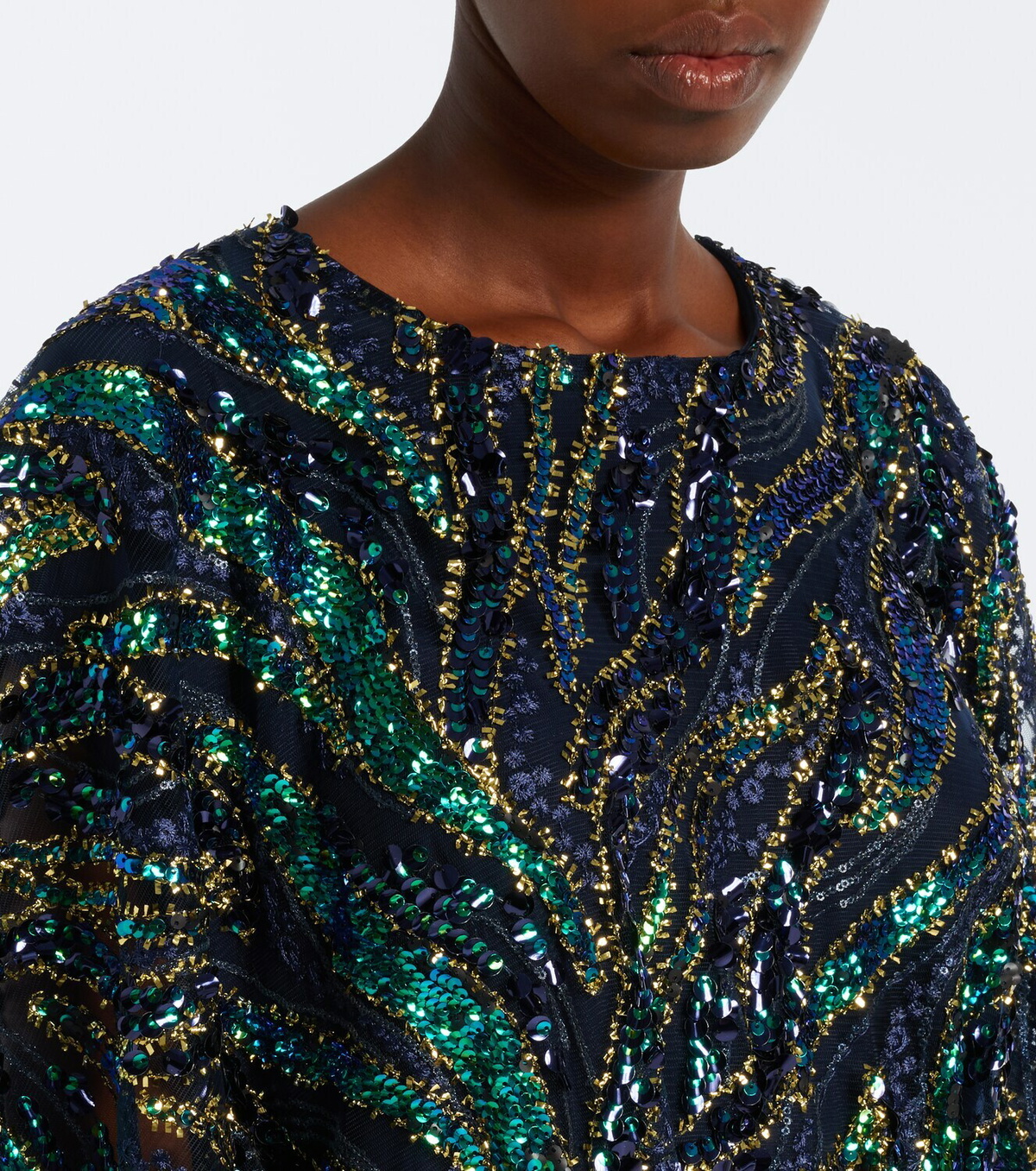 Taller Marmo Firefly sequined kaftan
