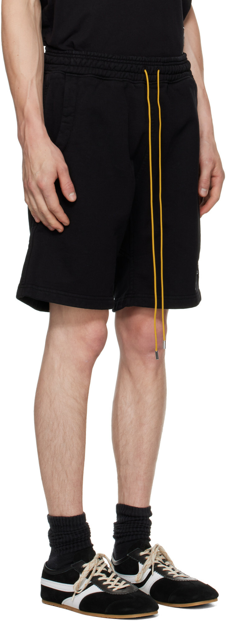 Rhude Black Classique Sweat Shorts
