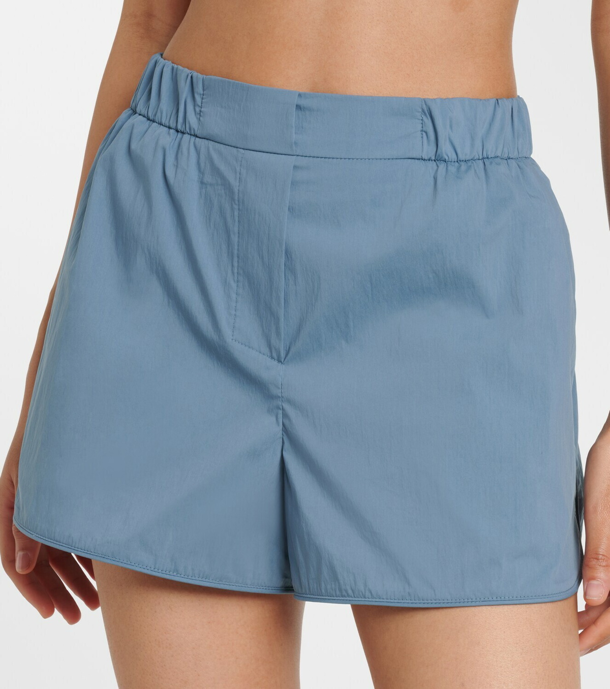 Norba Shell cotton-blend shorts