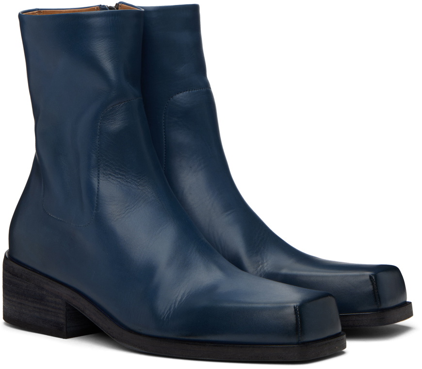 Marsèll Blue Cassello Boots Marsèll