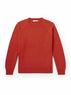 UMIT BENAN B - Summer Pull Cashmere and Cotton-Blend Sweater - Red