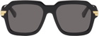 Bottega Veneta Black Square Sunglasses