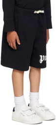 Palm Angels Kids Black Classic Shorts
