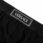 Versace Men's Logo Boxer Short in Black