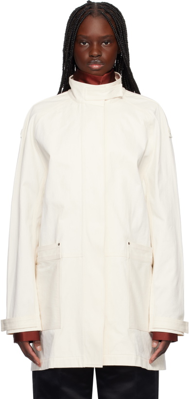 Photo: GIA STUDIOS Off-White Ginza Denim Coat