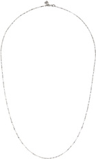 Veneda Carter SSENSE Exclusive Silver Thin VC008 Necklace