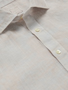 120% - Slim-Fit Striped Linen Shirt - Neutrals