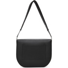 Burberry Black Calfskin Olympia Messenger Bag
