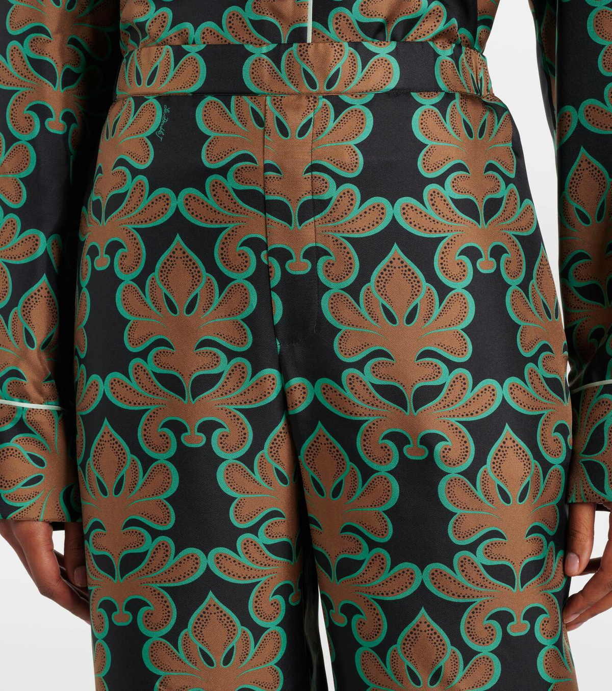 La DoubleJ Herald silk pajama pants