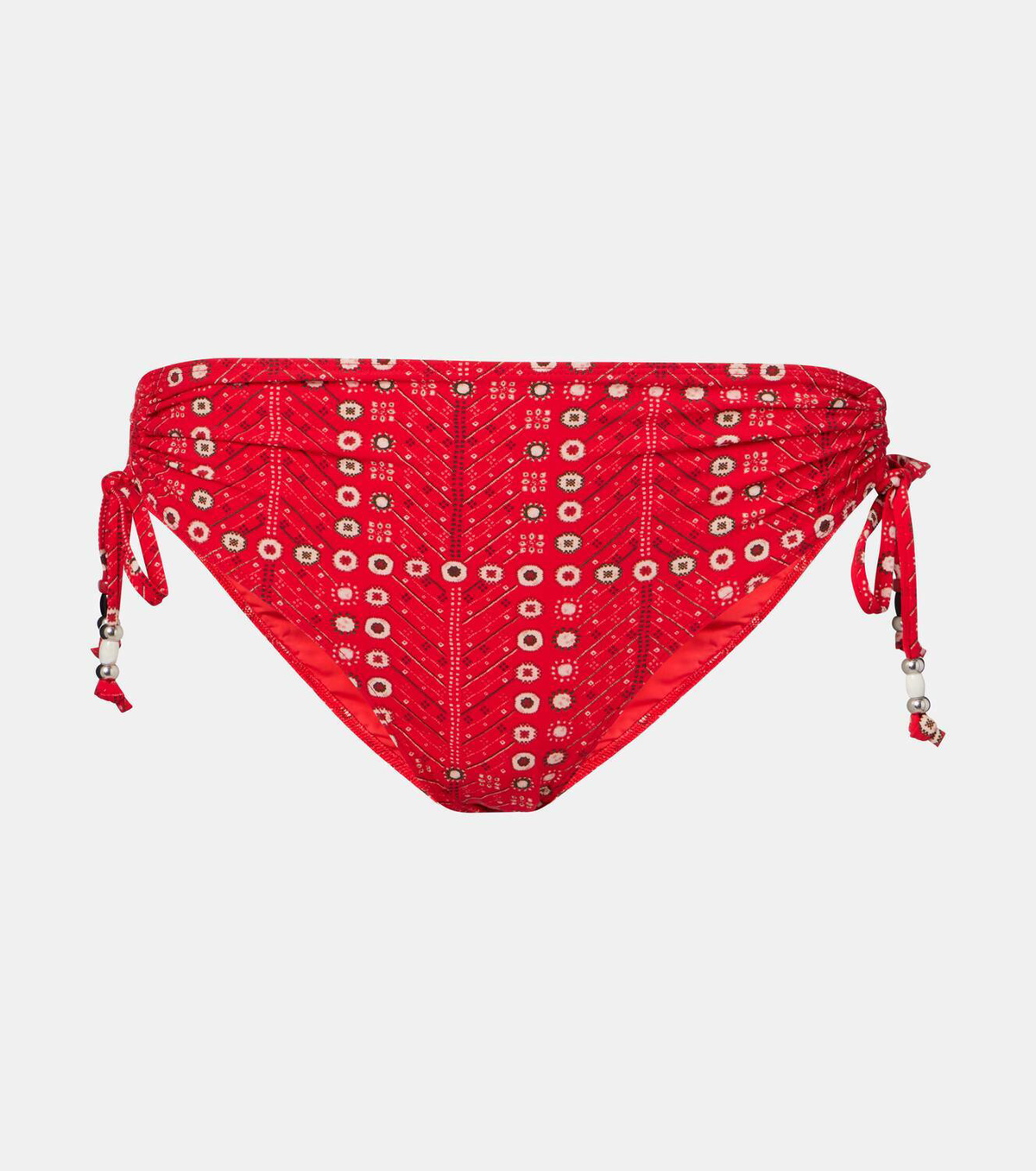 Marant Etoile Prudige printed mid-rise bikini bottoms