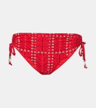 Marant Etoile Prudige printed mid-rise bikini bottoms