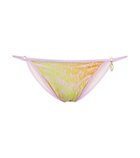 Stella McCartney Printed triangle bikini briefs