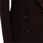 Tagliatore Dark Brown Wool Coat