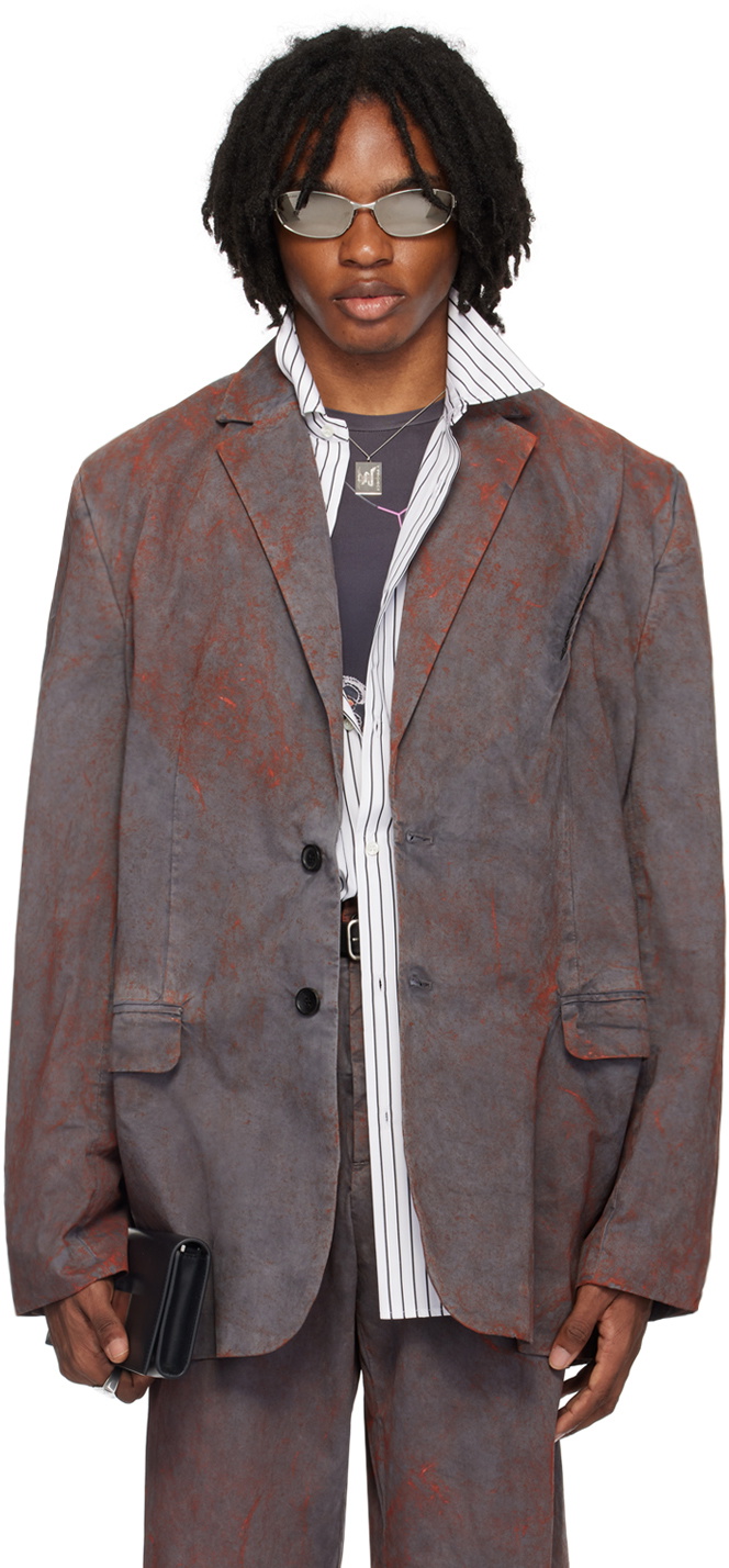 Y/Project Gray Pinched Blazer