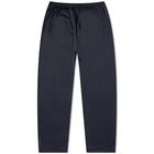 Balenciaga Men's Jersey Tracksuit Pant in Dark Navy