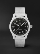 IWC Schaffhausen - Pilot's Top Gun Lake Tahoe Automatic 41mm Ceramic and Rubber Watch, Ref. No.: IW328104