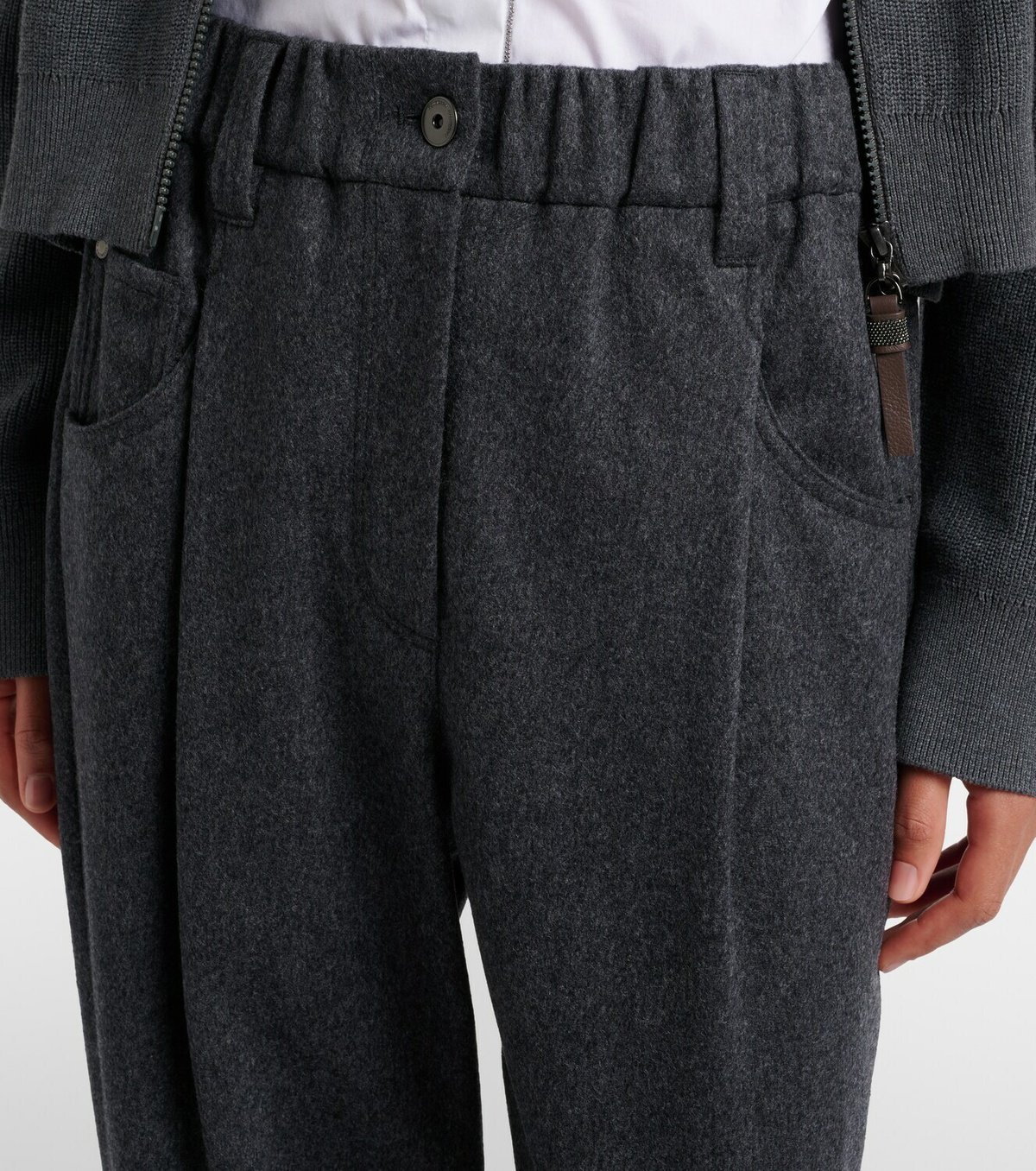 Brunello Cucinelli Wool straight pants
