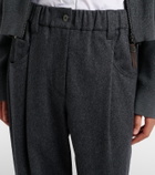 Brunello Cucinelli Wool straight pants