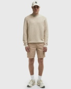 WOOLRICH MARLED CREWNECK Beige Mens Pullover