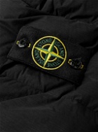 Stone Island - Logo-Appliquéd Quilted Padded Shell Down Jacket - Black
