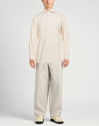 Isaia Mens Shirt Mustard