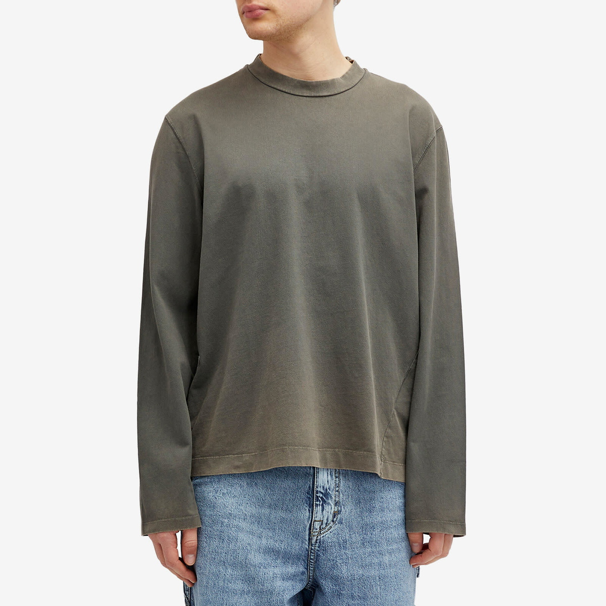 Our Legacy Men's Antique Coating Big Long Sleeve T-Shirt in