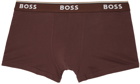 BOSS Three-Pack Multicolor Stretch Boxers