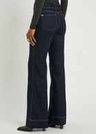 Alice + Olivia Perfect Wide-leg Jeans Dark Blue