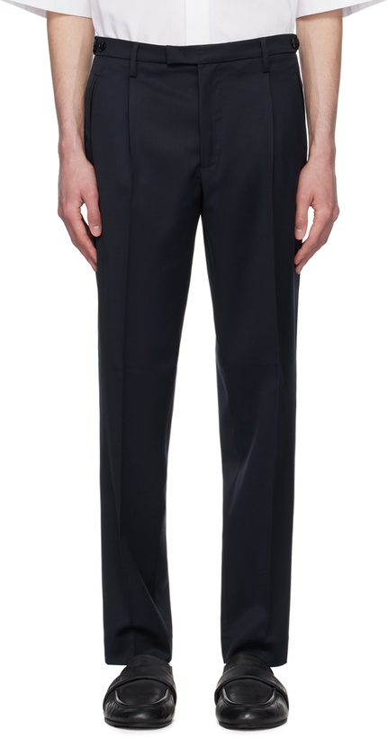 Photo: Barena Navy Masco Novento Trousers