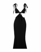 Christopher Kane Womens Maxi dress in Black