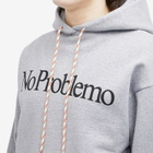 No Problemo Men's Hoodie in Grey Marl