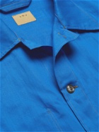 L.E.J - Indigo-Dyed Selvedge Cotton Coat - Blue