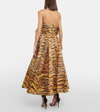 Zimmermann Matchmaker animal-print silk midi dress