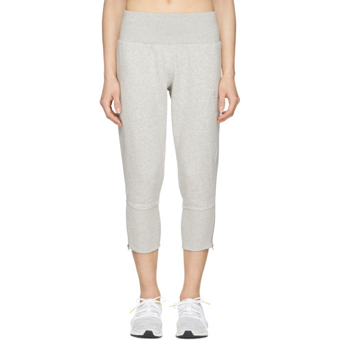 Photo: adidas by Stella McCartney Grey Essentials 3/4 Zip Sweatpants