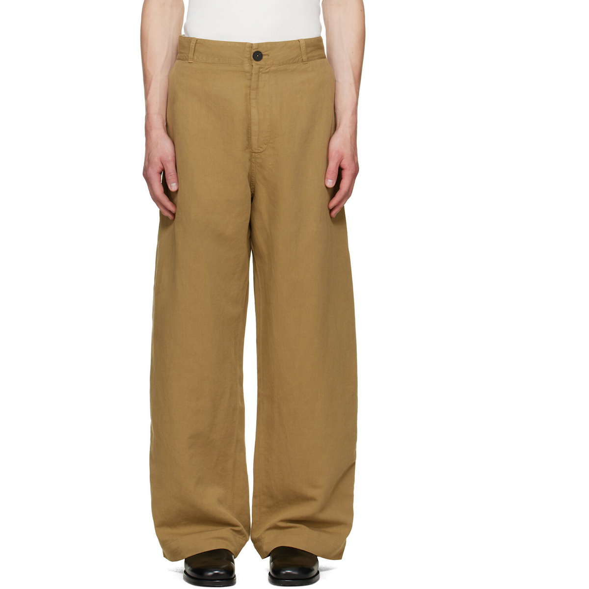 Fear of God Ermenegildo Zegna Grey Wool Striped Trousers Fear of