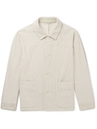Ermenegildo Zegna - Cotton and Cashmere-Blend Corduroy Jacket - Neutrals