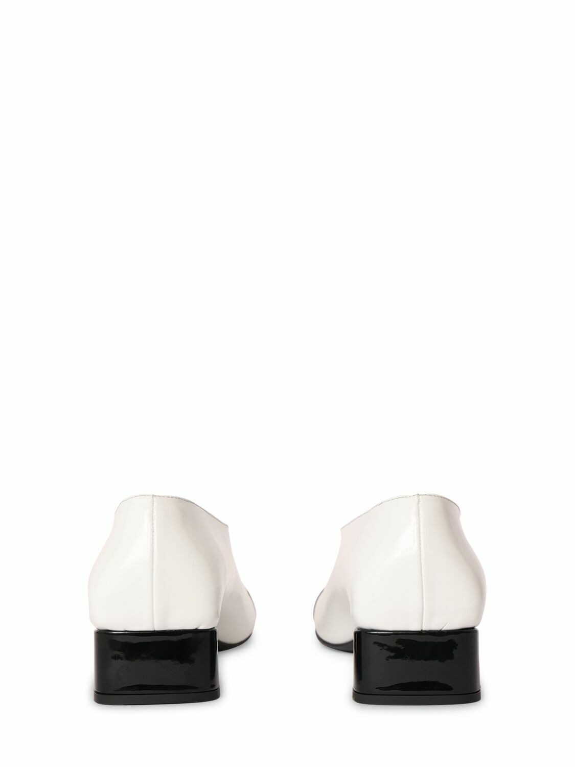 BALMAIN - 20mm Edna Patent Leather Flats